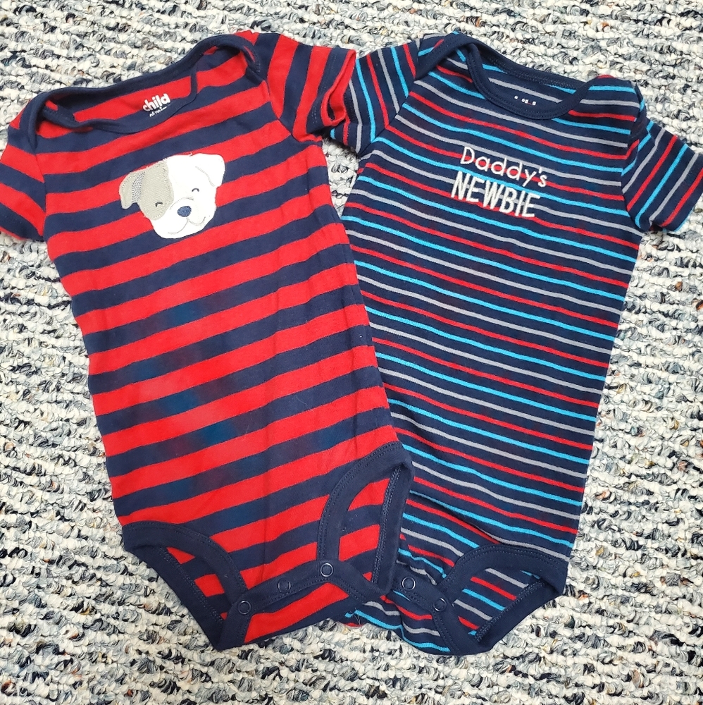*sold*Striped onesies